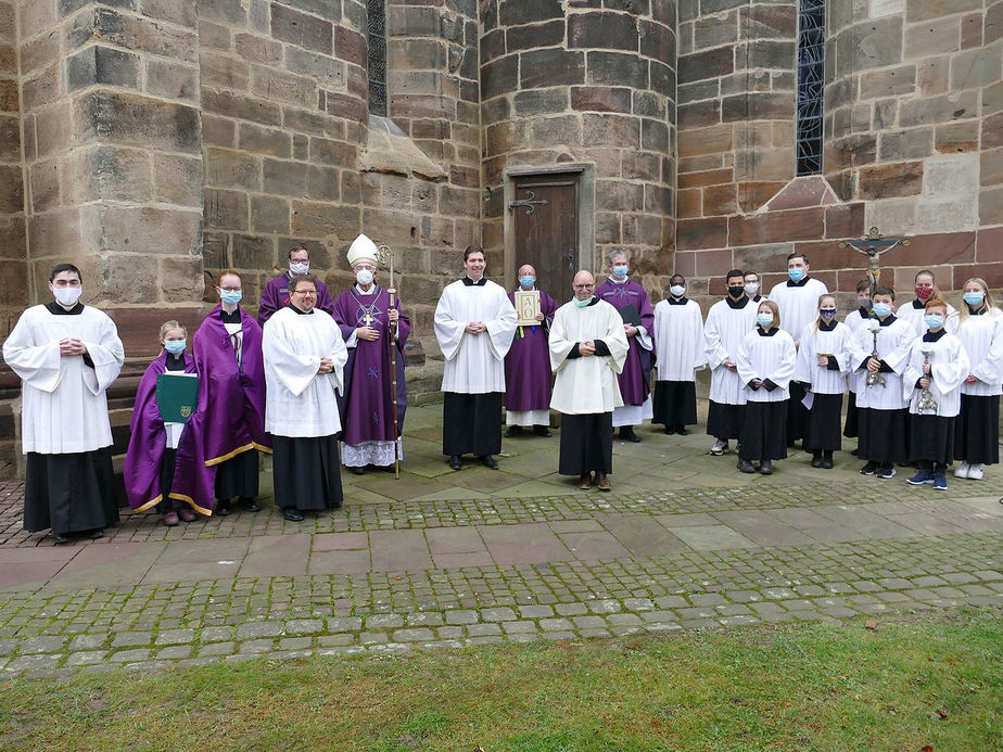 Beauftragung zu Lektorat und Akolythat in St. Marien, Volkmarsen (Foto: Karl-Franz Thiede)